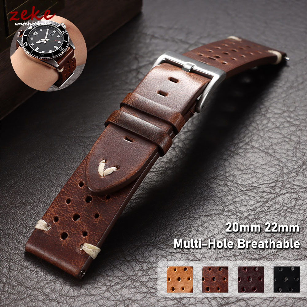 Quick Release Vintage Oil Wax  - Leather Strap Quick Release recension och pris