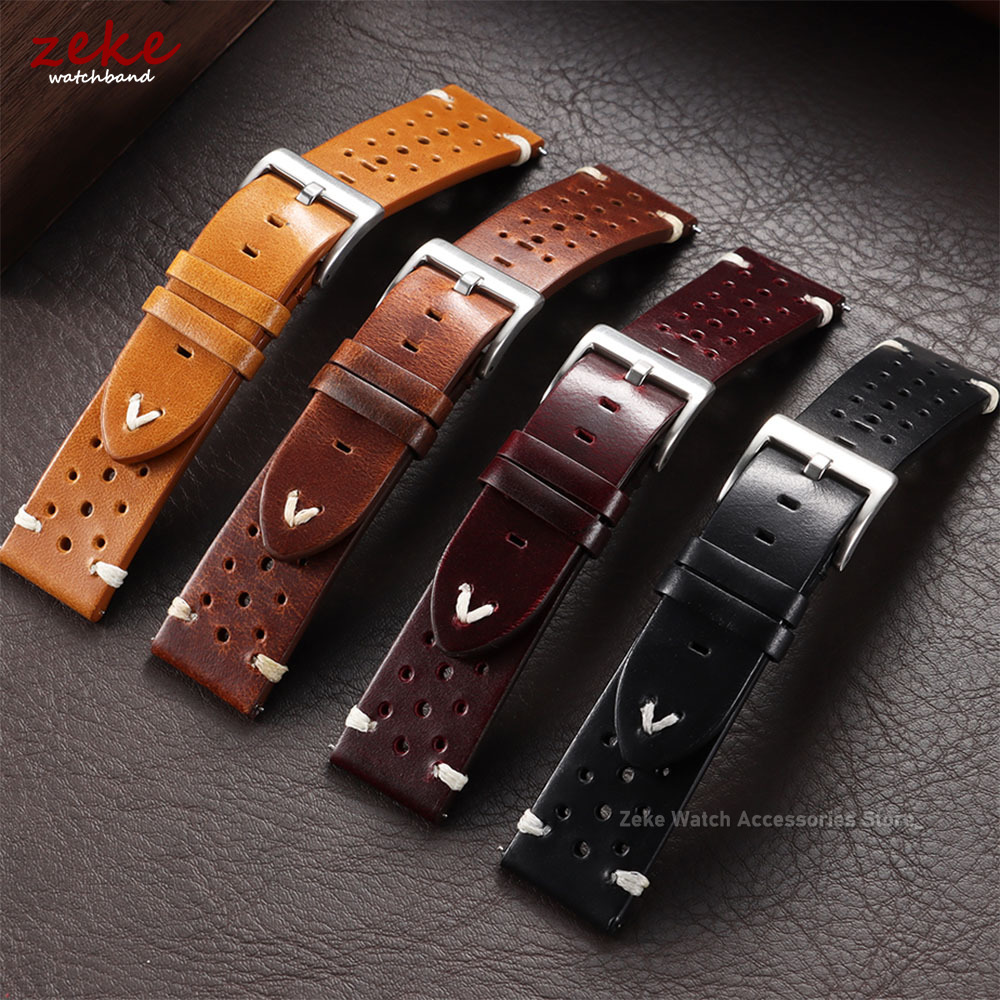 Quick Release Vintage Oil Wax  - Leather Strap Quick Release recension och pris