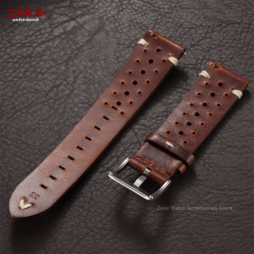 Quick Release Vintage Oil Wax  - Leather Strap Quick Release recension och pris