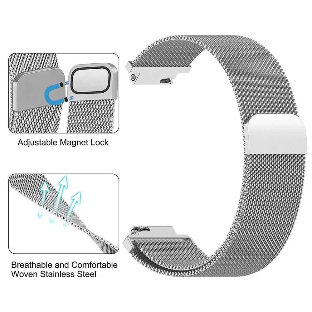 Milanese Loop Strap for Garmin - Milanese Loop Magnetic recension och pris