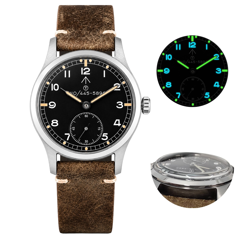 HRUODLAND Military Watch for M - Tropic Strap Vintage recension och pris