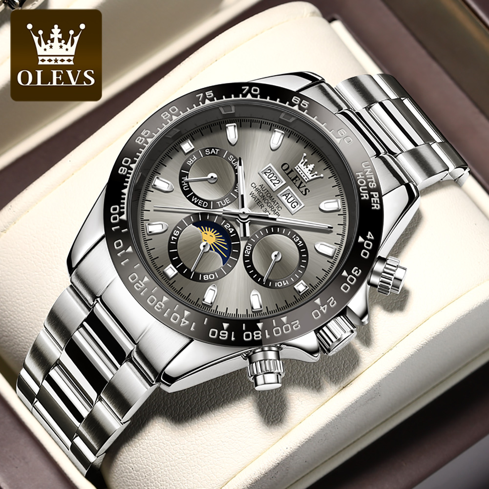 OLEVS 6654 Luxury Mens Watch C - Rolex Watch Daytona recension och pris