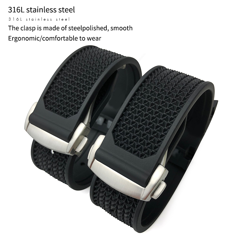Rubber Watchband For Omega Spe - Omega Watch Seamaster recension och pris