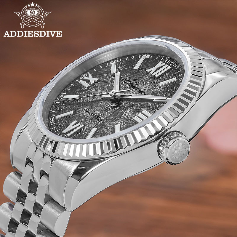ADDIESDIVE Elegant Watch for W - Stainless Bracelet Diver recension och pris
