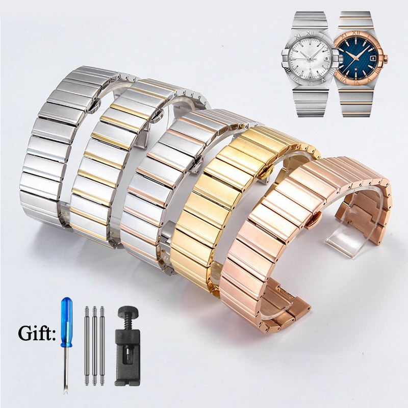 Stainless Steel watch Strap Fo - Omega Watch Constellation recension och pris