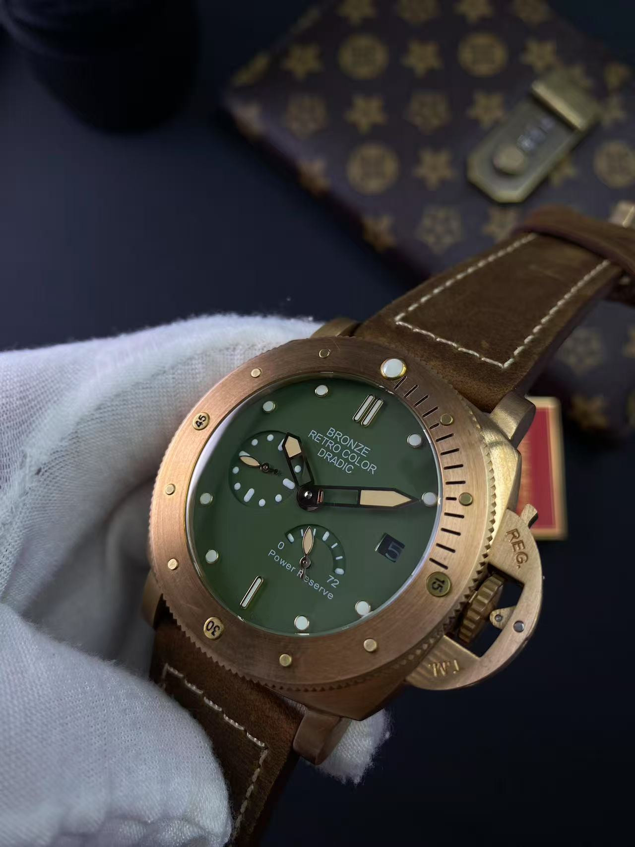 Vintage Bronze Men'S Watch Gre - Tropic Strap Vintage recension och pris
