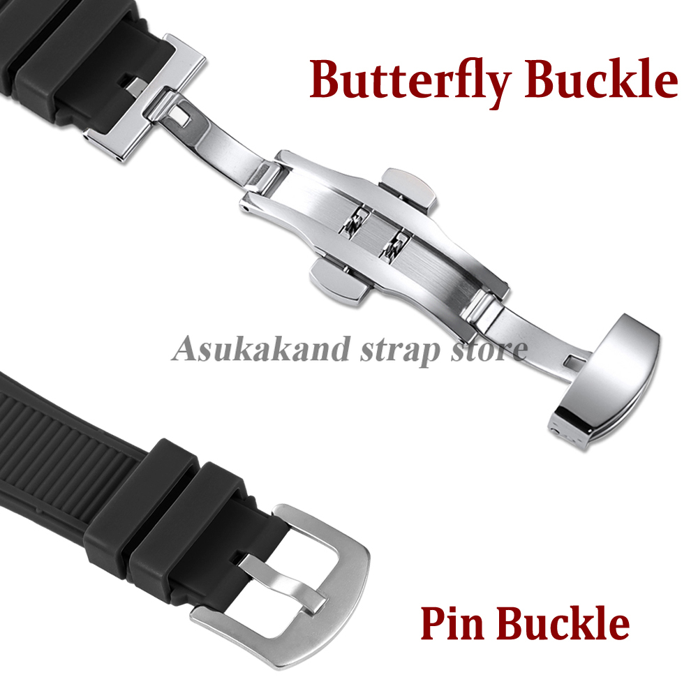 Silicone Watch Strap 25*13mm F - Patek Philippe Watch Aquanaut recension och pris