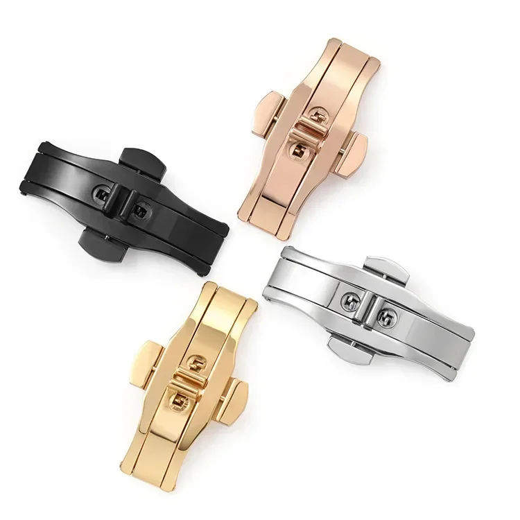 Stainless Steel Butterfly Depl - Butterfly Clasp Deployant recension och pris